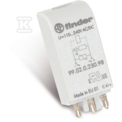 MODUŁ EMC LED ZIELONY+WAR 110-240VAC/DC