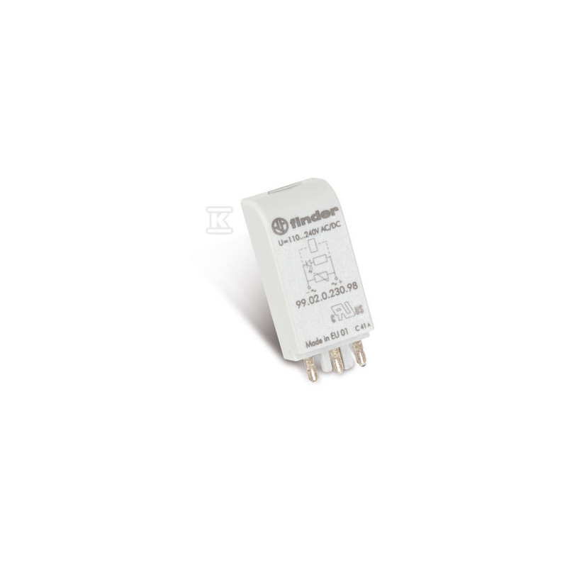 MODUŁ EMC LED ZIELONY+WAR 110-240VAC/DC