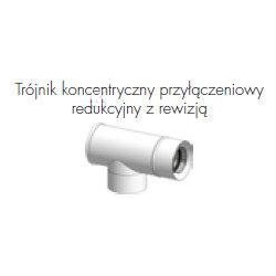 TRÓJNIK KONCENTRYCZNY PRZYŁĄCZENIOWY