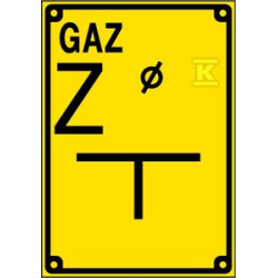 ZWIERCIADŁO MECH.NA GAZOCIĄGU TABLICA