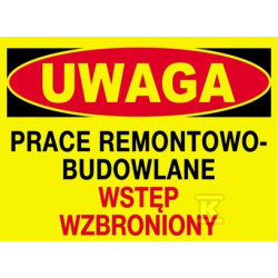 UWAGA PRACE REMO-BUDOWL.WSTĘP WZBR-TABL