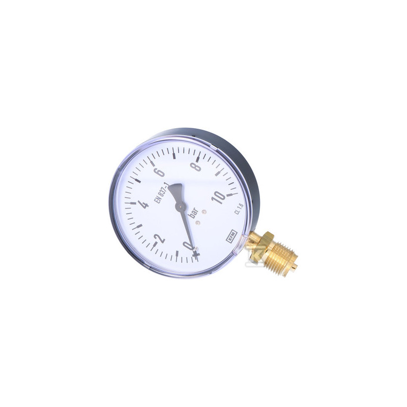 MANOMETR 111.10.100 G1/2 0-10BAR STAL