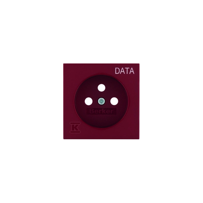 PŁYTKA GN.Z/U DATA CZERWONY B.KWADRAT