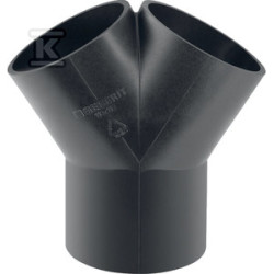 TR.PEHD 75X63/60 SKOŚ.SYMET.(KAN.HDPE)