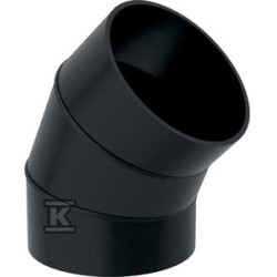 KOLANO SEGMENTOWE PEHD 250/45 (KAN.HDPE)
