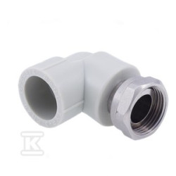 KOLANO 90ST Z PÓŁŚRUB. GW 20/1/2" MET