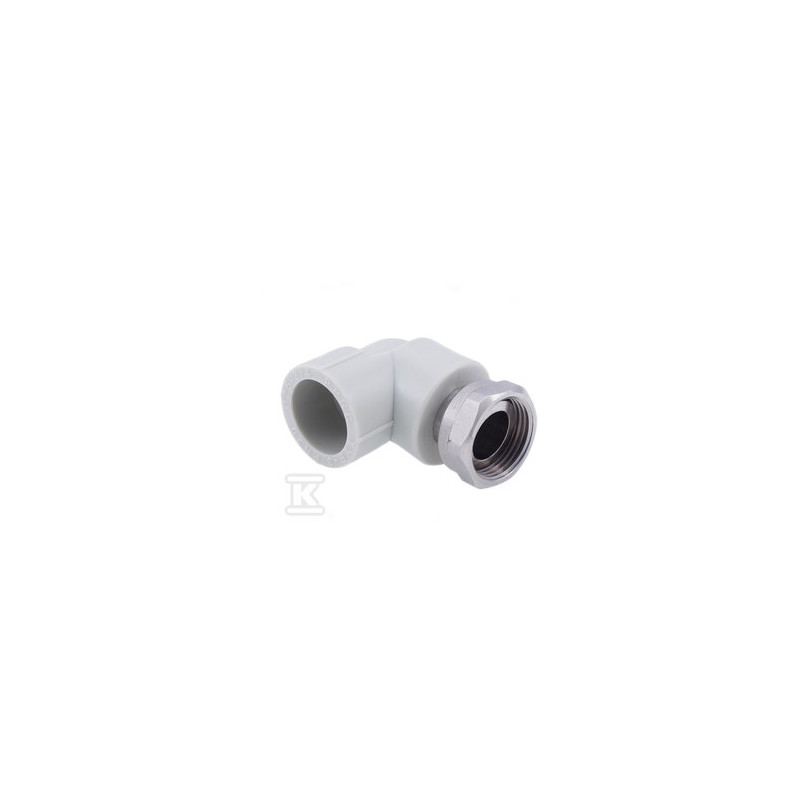 KOLANO 90ST Z PÓŁŚRUB. GW 20/1/2" MET