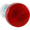 LAMPKA CZERWONA BA9S Z LED 230VAC