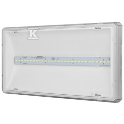 OPR.EXIT L LED IP65 6W 1H 1-ZAD.AT