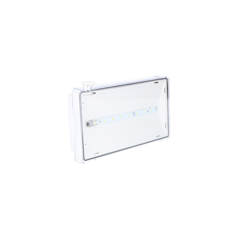 OPR.EXIT S IP65 LED 1W 3H 2-ZAD. PT BIA?