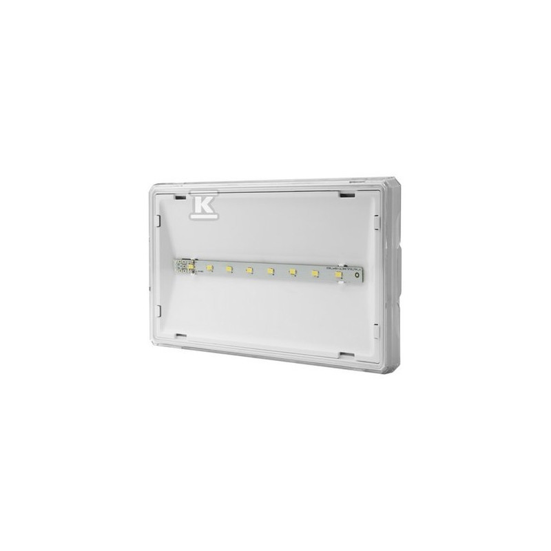 OPR.EXIT S IP65 LED 1W 1H 1-ZAD. AT BIA?