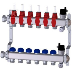 ROZDZIELACZ PREMIUM Z ROTAMETRAMI-4 OB.
