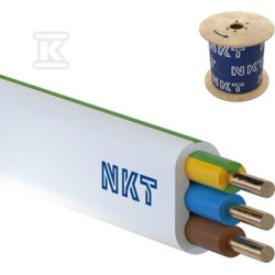 YDYP-ŻO 3X2,5 750V BĘBEN NKT