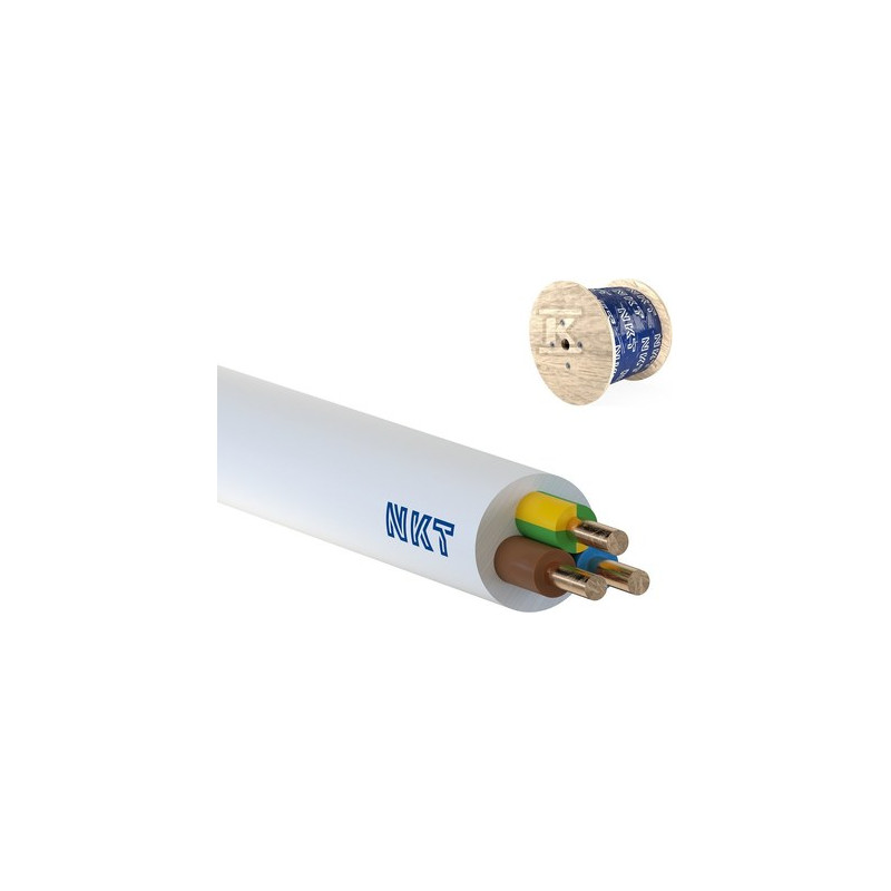 YDY-ŻO 3X2,5 750V BĘBEN NKT