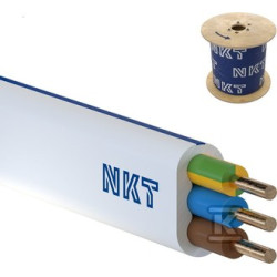 YDYP-ŻO 3X1,5 750V BĘBEN NKT