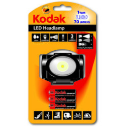 LATARKA CZOŁOWA LED 1W 70LM +3X AAA