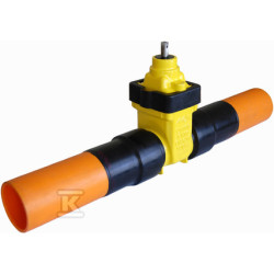 ZASUWA DO GAZU DN80/OD90 PN10, Z PE