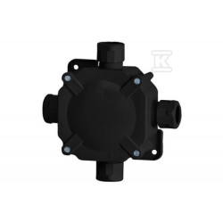 PUSZ.HERMETYK 27P 144X67X132 IP67 CZARNA