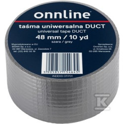 TAŚMA ONNLINE 48MM/10YD SZARA DUCT