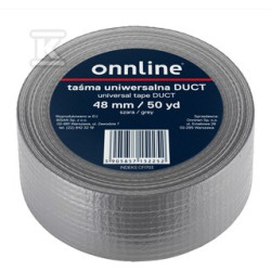 TAŚMA ONNLINE 48MM/50YD SZARA DUCT
