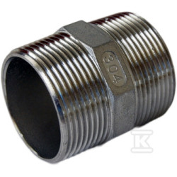 NYPEL GZ3/4" DN20, STAL NIERDZ.