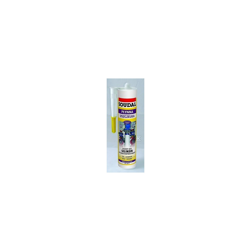 SILIKON WYSOKOTEMP. CZERWONY 280ML