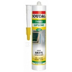 AKRYL LEKKI SZPACHLOWY BIAŁY 280ML