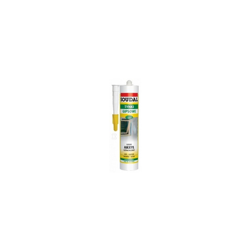 AKRYL LEKKI SZPACHLOWY BIAŁY 280ML