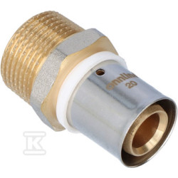 ZŁĄCZKA ZAPRASOWYWANA GZ 20MM X 3/4"