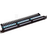 PATCH PANEL UTP KAT.5E 24 PORTY LSA 1U