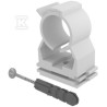 UCHWYT POJEDYNCZY NOFIX 1/2" PVC-U
