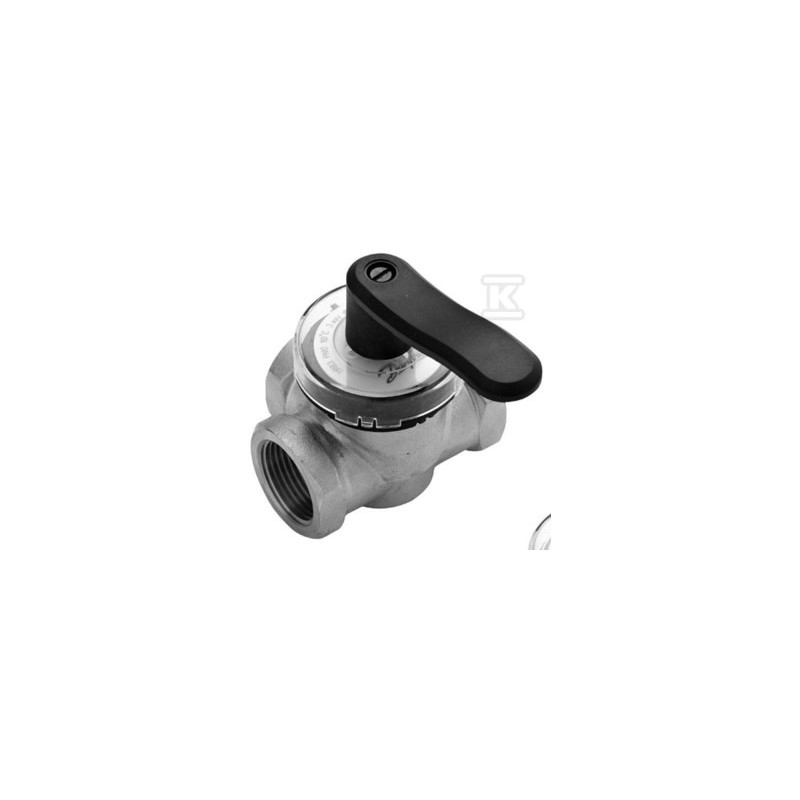 ZAWÓR OBROTOWY HRB3 PN10 20/2,5, RP3/4"