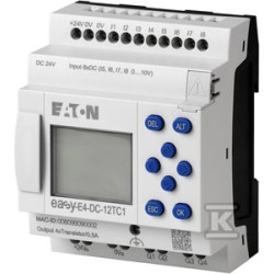 EASYE4,24VDC,8DI(4AI),4DO-T,Z WYŚW.