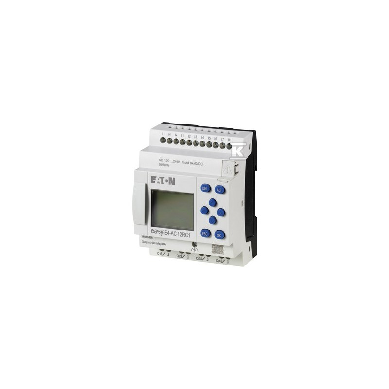 EASYE4,230VAC/DC,8DI,4DO-R,Z WYŚW.