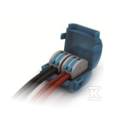 2ZŁĄCZKI 2X0,2-4MM2+1 MUFA ŻELOWA-ZES