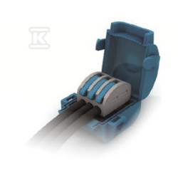 2ZŁĄCZKI 3X0,2-4MM2+2 MUFY ŻELOWE-ZES