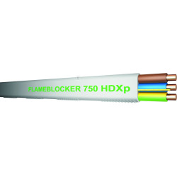 HDXP-ŻO 4X1,5 RE 750V DCA