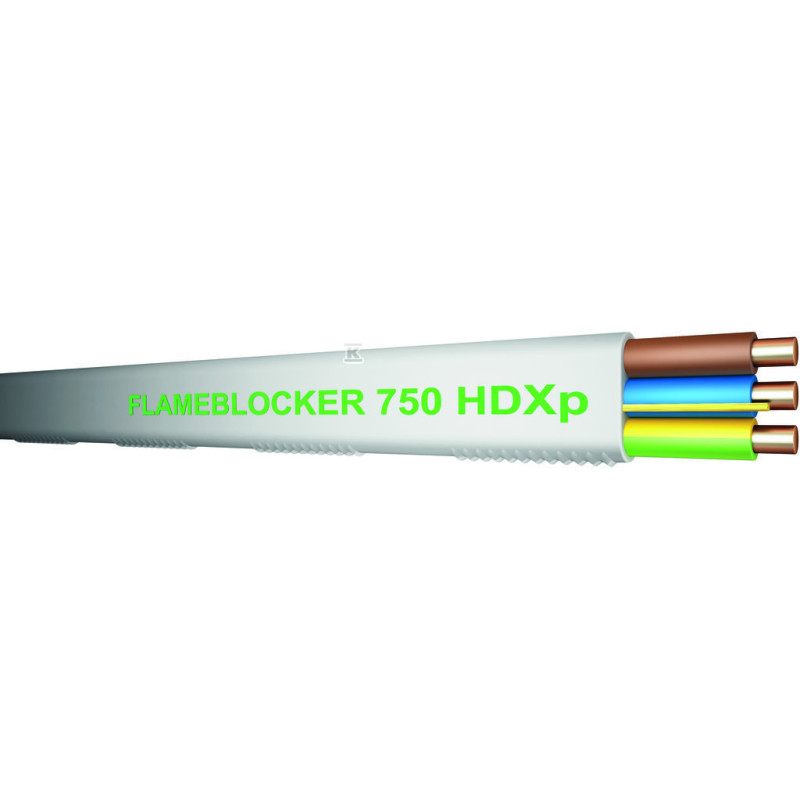 HDXP-ŻO 4X1,5 RE 750V DCA