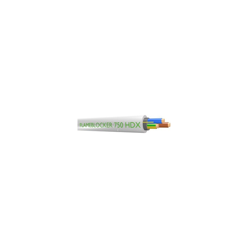 HDX-ŻO 5X1,5RE 750V DCA