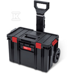 SKRZYNKA Z KÓŁKAMI 38L + PRZGRÓDKA OR