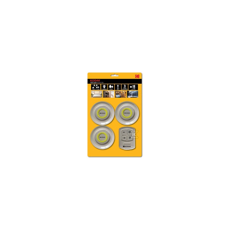 3 LAMPKI KODAK LED HOME BEZPRZ Z PILOTEM