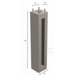 FUNDAMENT D16/120 (1200/260) 4XM20