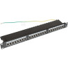 PANEL KATEGORII 6 FTP 19" 1U, 24XRJ45