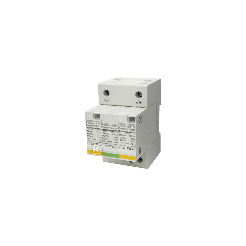 OGR.PRZ.T2 30/60KA 2P+G DS50VGPV-600G