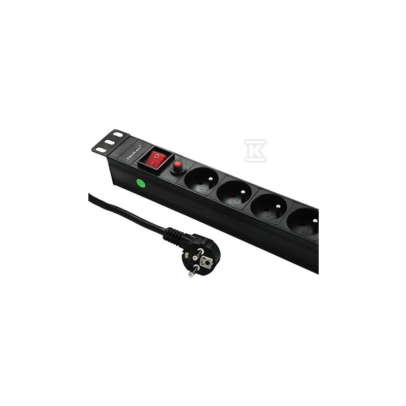 LISTWA ZASILAJĄCA 19" 1U 16A PDU 6XFREN