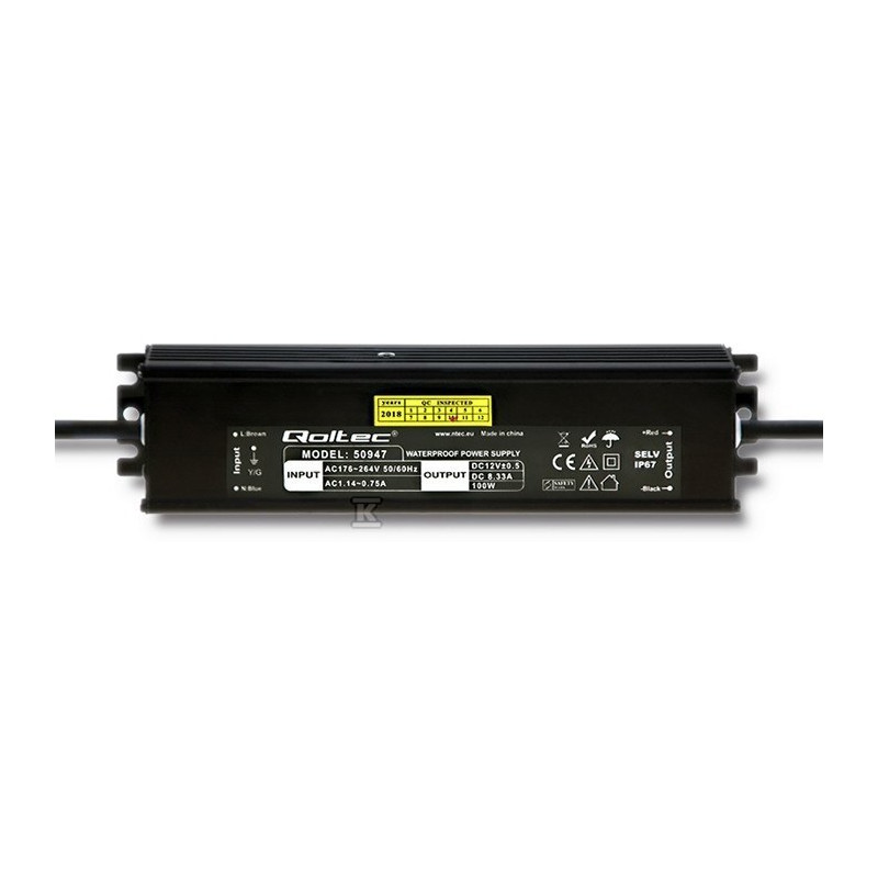 ZASILACZ IMPULSOWY LED 100W 12V 8.3A