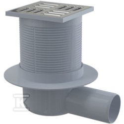 KRATKA ŚCIEKOWA 105X105/50MM SYFON SMAR
