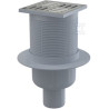 KRATKA ŚCIEKOWA 105X105/50MM SYFON SMAR
