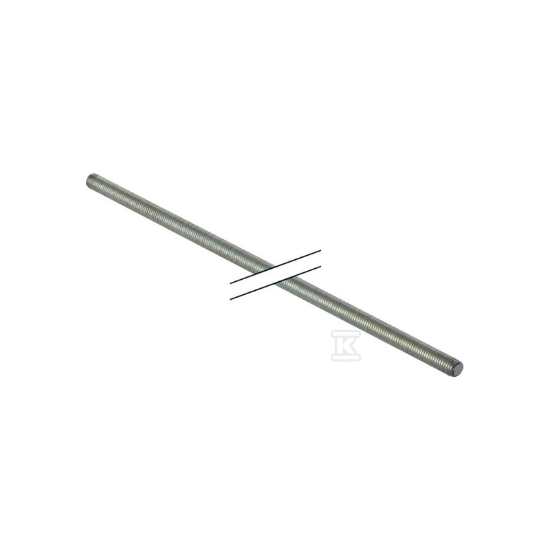 PRĘT GWINTOWANY M10 L2.0M (KAN.HDPE)