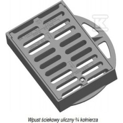 WPUST ŻEL.D400 H115 3/4 UCHYL.RYGL.